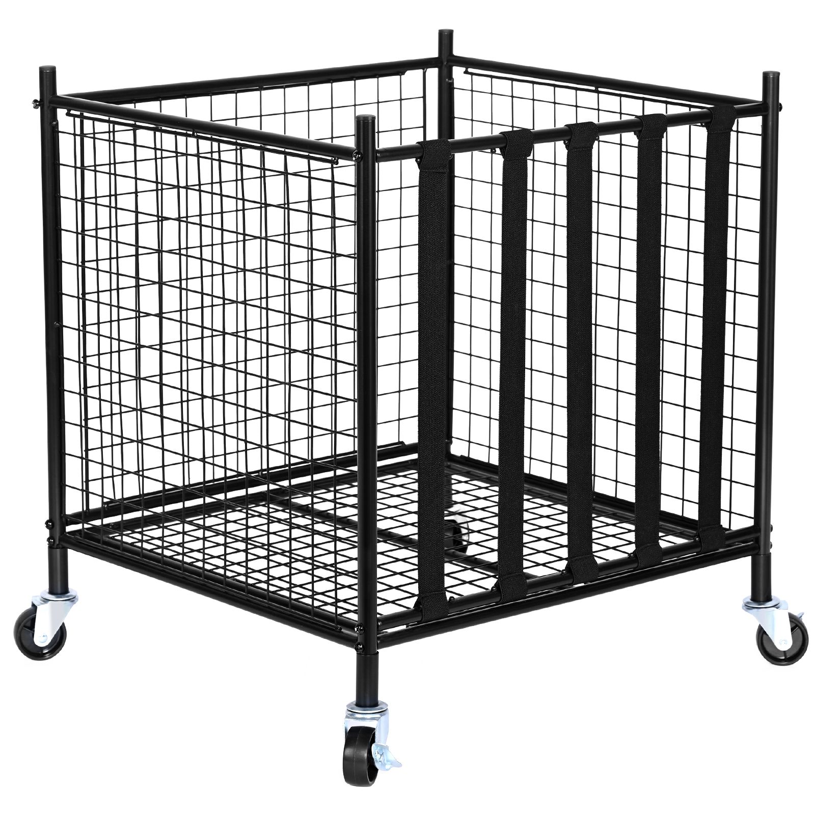 Sports Equipment Storage Rack - Wózek do przechowywania piłek sportowych, zamykana