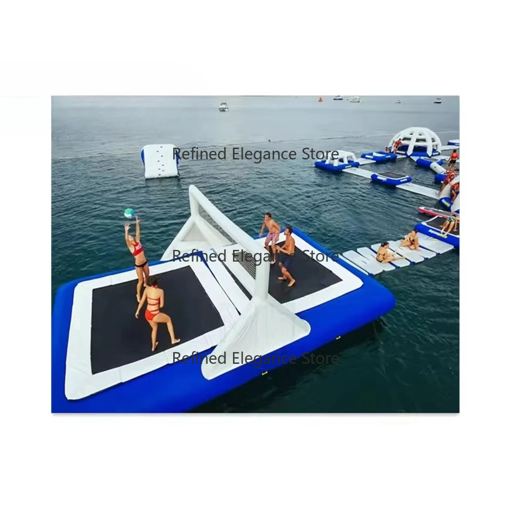 Sports Equipment For Volleyball - Nadmuchiwana pływająca trampolina do siatkówki z