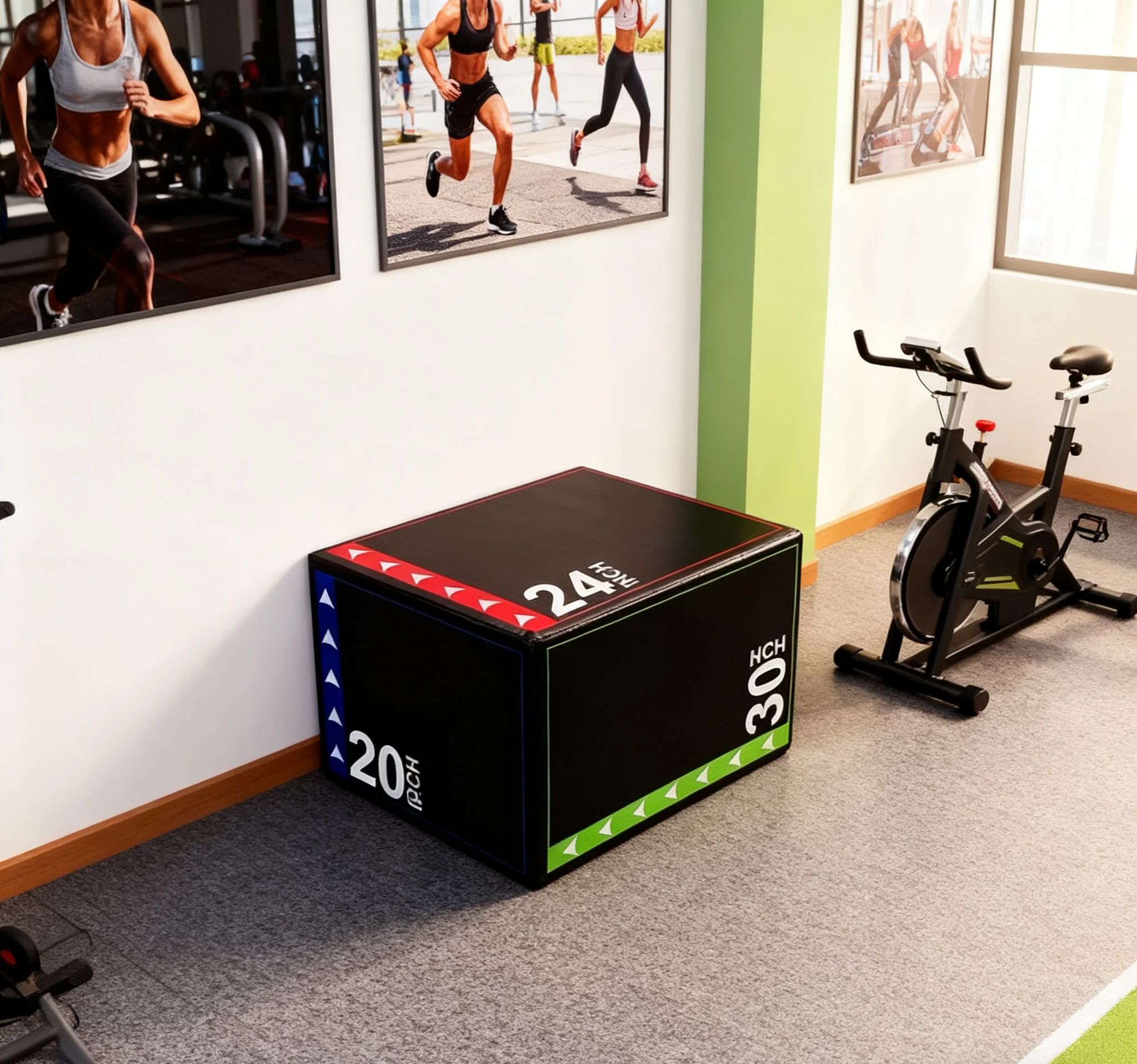 Pudełko do skakania 3 w 1, pud – Sports Equipment Storage Rack recenzja i cena