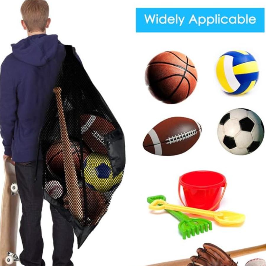 Duża siateczkowa torba sportow – Sports Equipment For Volleyball recenzja i cena