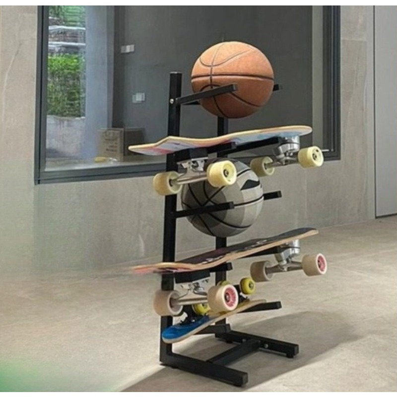 Stojak na sprzęt do deskorolki – Sports Equipment Storage Rack recenzja i cena
