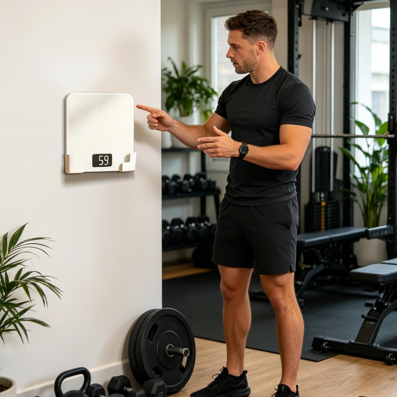 Stojak na wagę bez wiercenia,  – Sports Equipment Storage Rack recenzja i cena