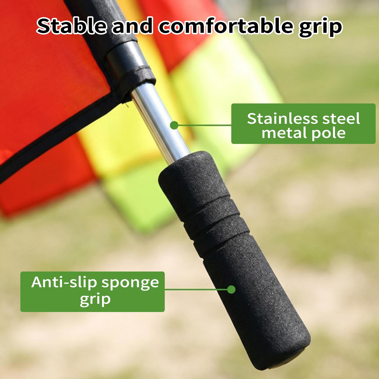 Flagi sędziowskie do piłki noż – Sports Equipment For Volleyball recenzja i cena