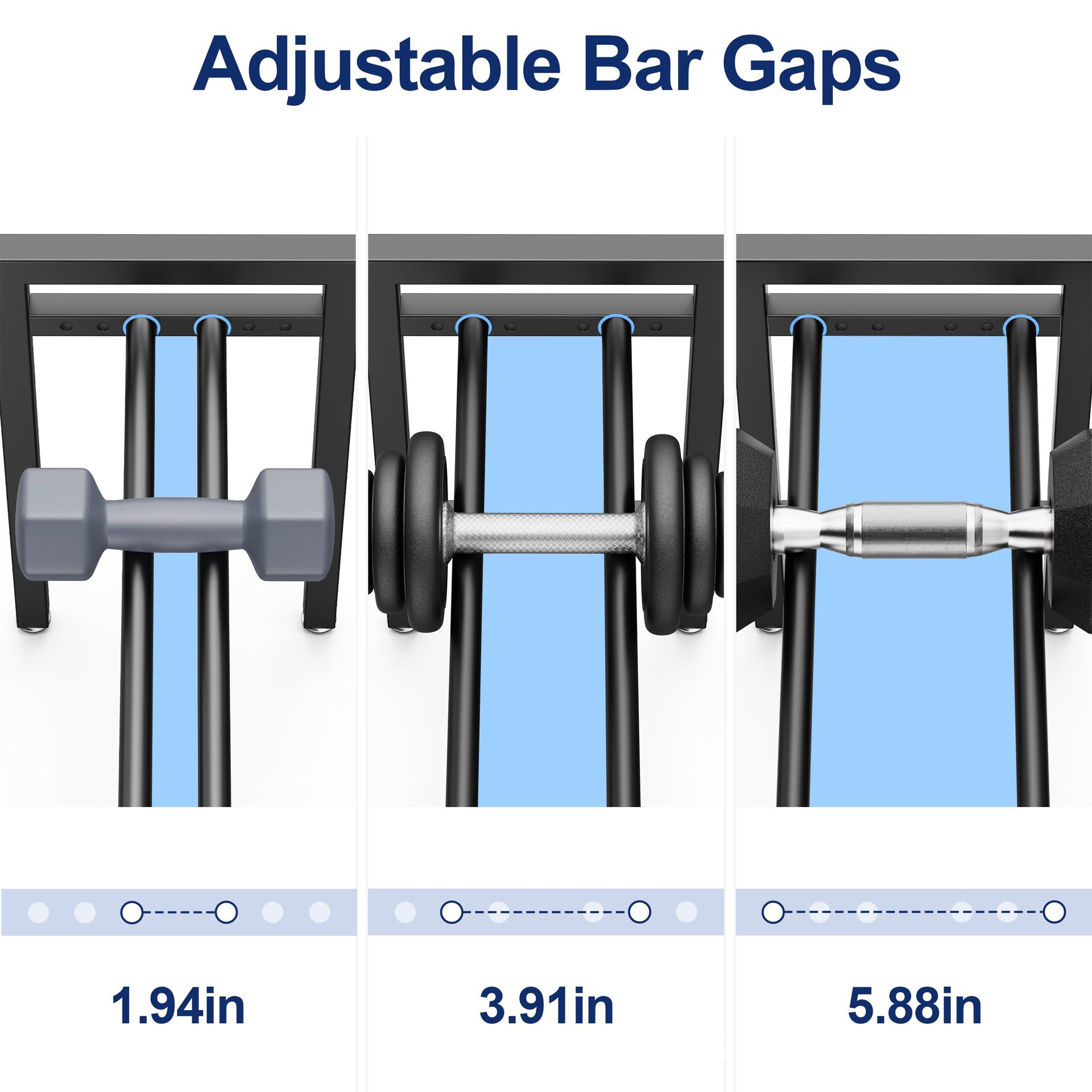 Regulowany metalowy stojak na  – Sports Equipment Storage Rack recenzja i cena