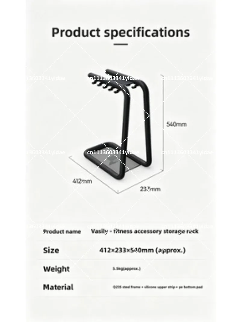 Stojak ze stali nierdzewnej do – Sports Equipment Storage Rack recenzja i cena