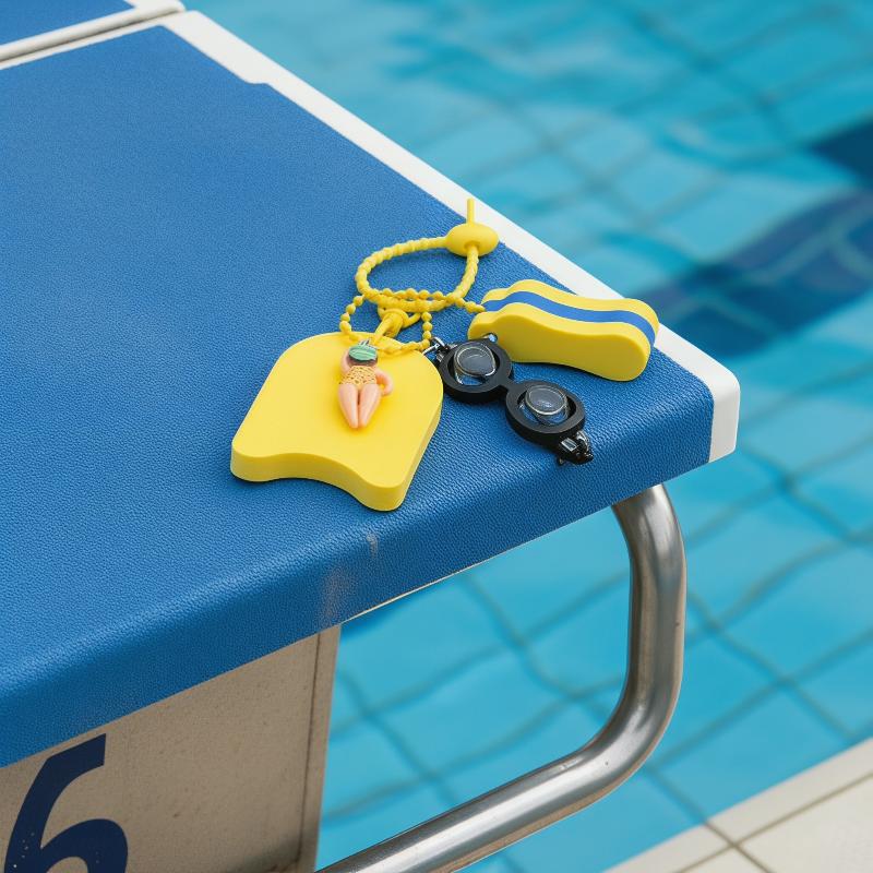 (N) Breloczek z motywem pływac – Swimming Kickboard recenzja i cena