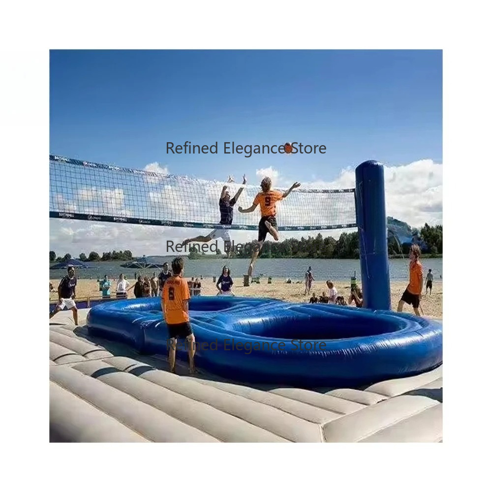Nadmuchiwana pływająca trampol – Sports Equipment For Volleyball recenzja i cena