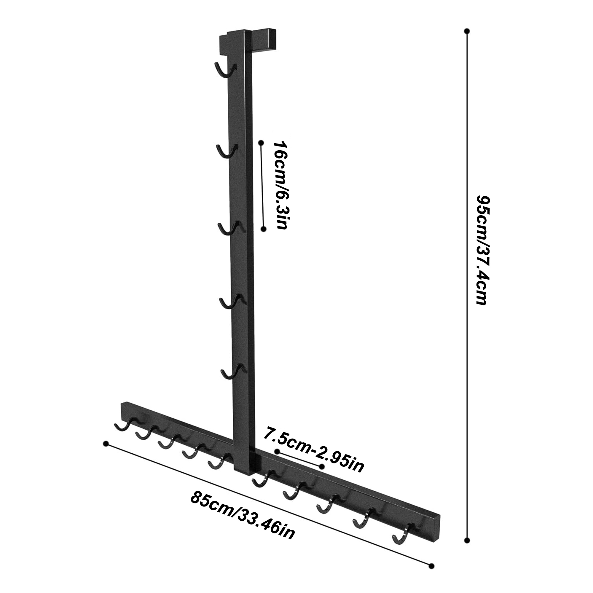 Stojak na drążek do ćwiczeń la – Sports Equipment Storage Rack recenzja i cena