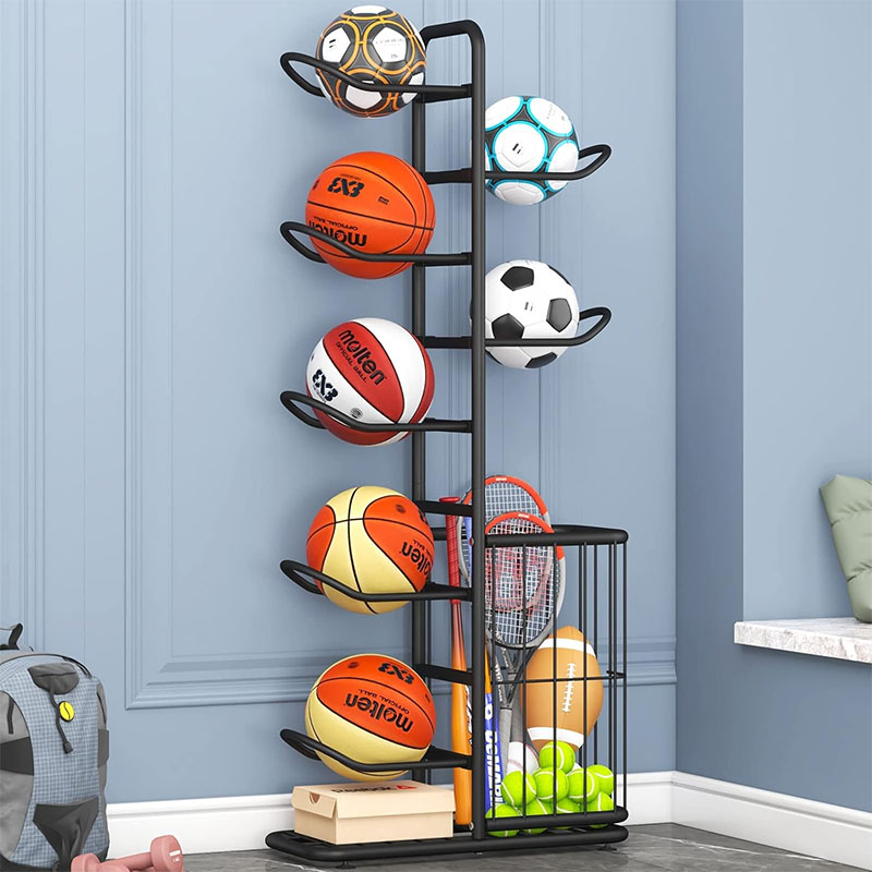 Stojak na piłki sportowe, kosz – Sports Equipment For Volleyball recenzja i cena