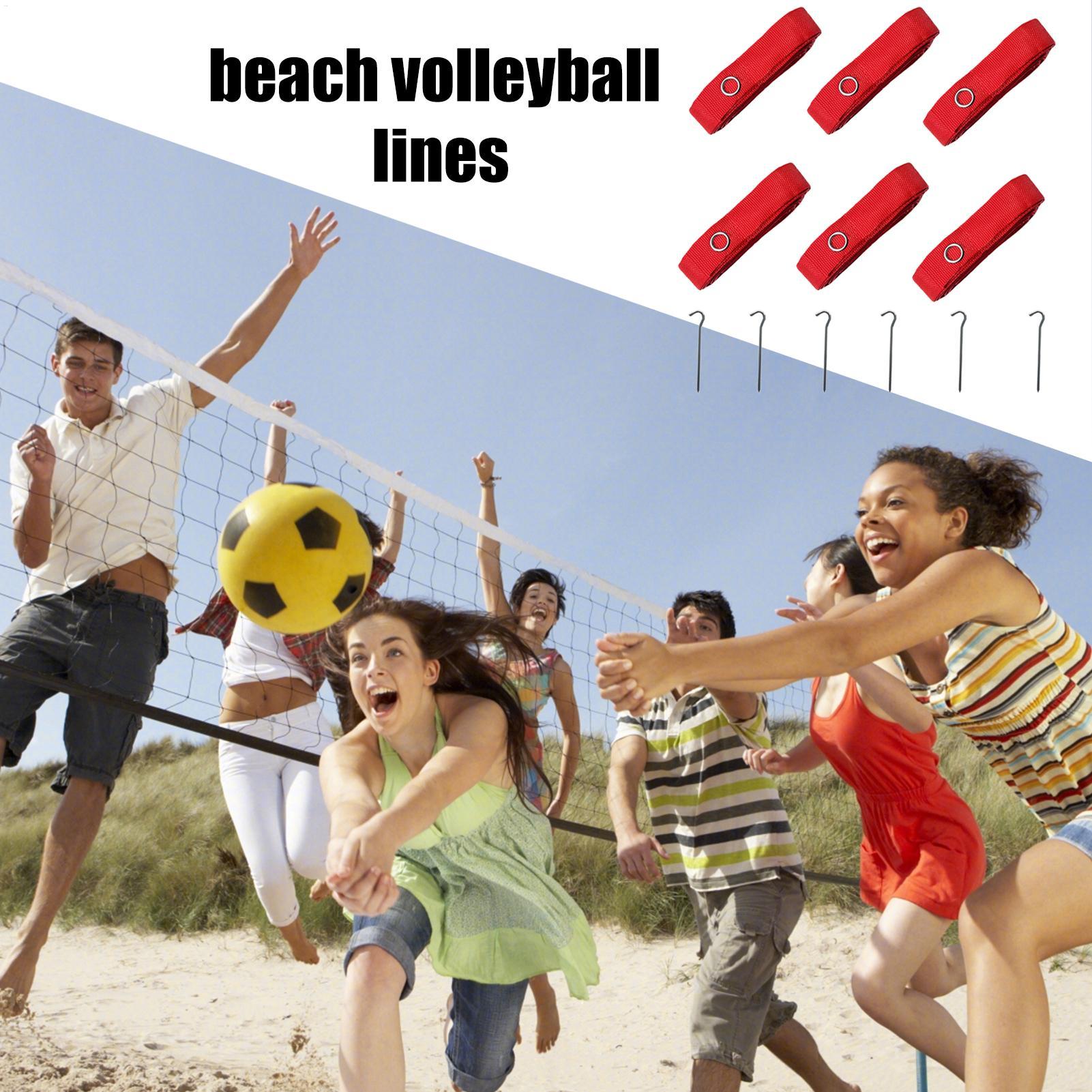 6x Przenośne linie do siatkówk – Sports Equipment For Volleyball recenzja i cena