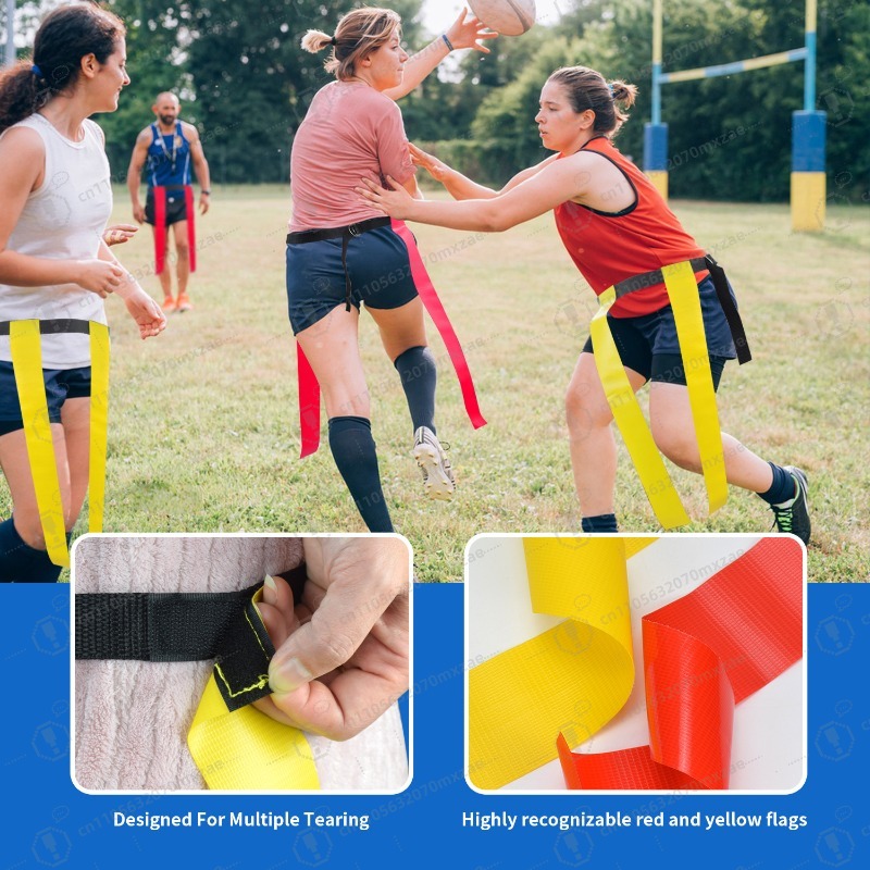 Zestaw pasów do flag footballu – Sports Equipment Game recenzja i cena